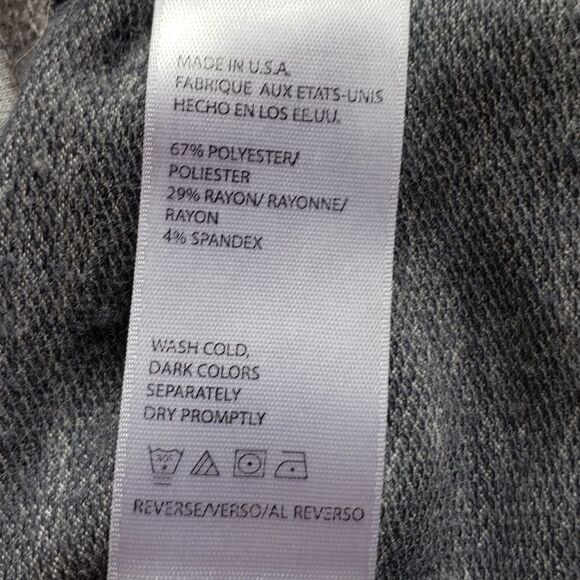 🔺️Izod Light Gray Open Front Sleeveless Cardigan Large - Picture 10 of 10